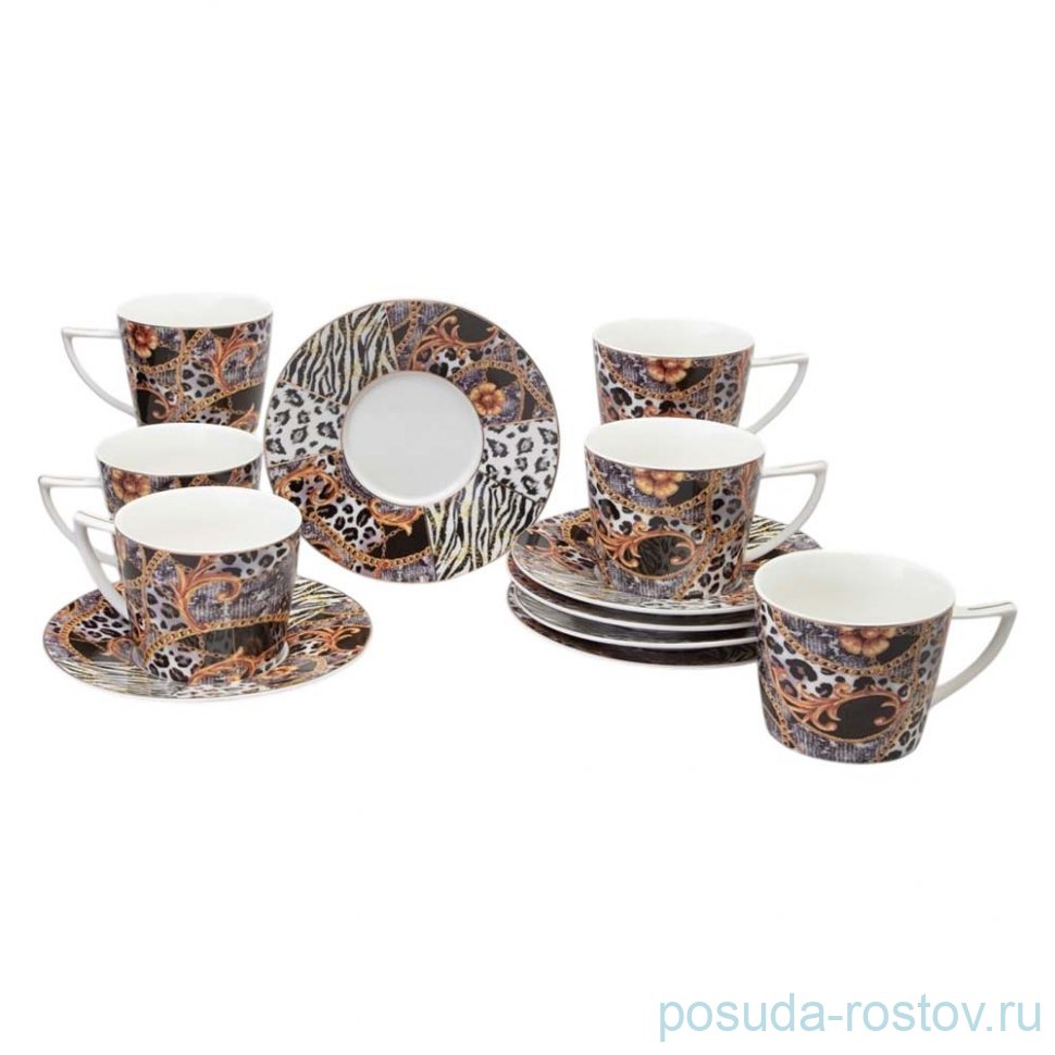 Чайный набор lefard top style на 6 пер. 12 пр. 250 мл / 363056
