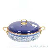 Сотейник 26 см голубой с синей крышкой &quot;Пачи /Элит Класс&quot;  / 212975