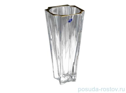 Ваза для цветов 39 см &quot;Метрополитэн /Золотой кант&quot; / 101049