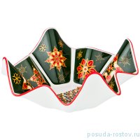 Салатник 26 х 26 х 11 см квадратный &quot;Christmas Collection /Ёлка&quot; / 192429