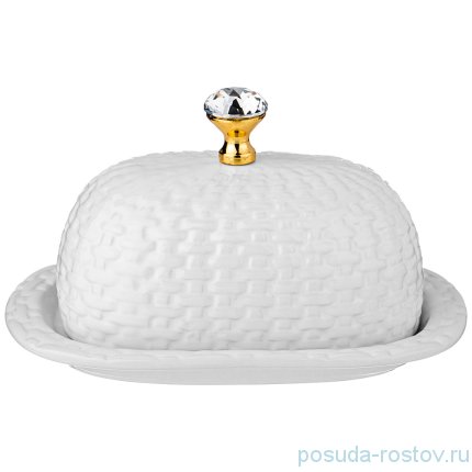 Маслёнка 18,5 х 11,5 х 11,5 см &quot;CRYSTAL&quot; / 213240