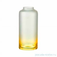 Ваза для цветов 24 см &quot;Rainbow fresh /желтое дно&quot; / 346076