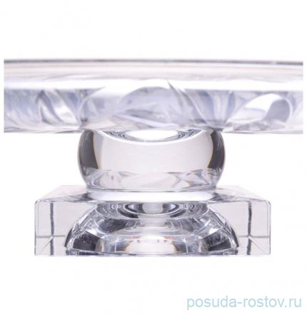 Тортница 35 см н/н &quot;Flame / Без декора&quot; AS Crystal  / 274657