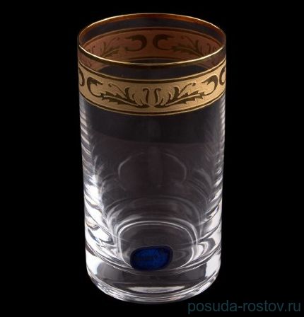 Стаканы для воды 230 мл 6 шт &quot;Барлайн /Золото /37872&quot; / 111975