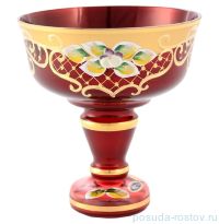 Конфетница 13 см н/н &quot;Лепка красная&quot; SC / 146901