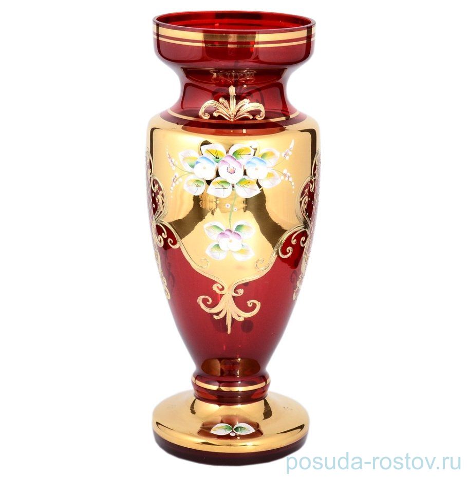 Ваза для цветов 30 см "Лепка красная /8149" E-V / 114754