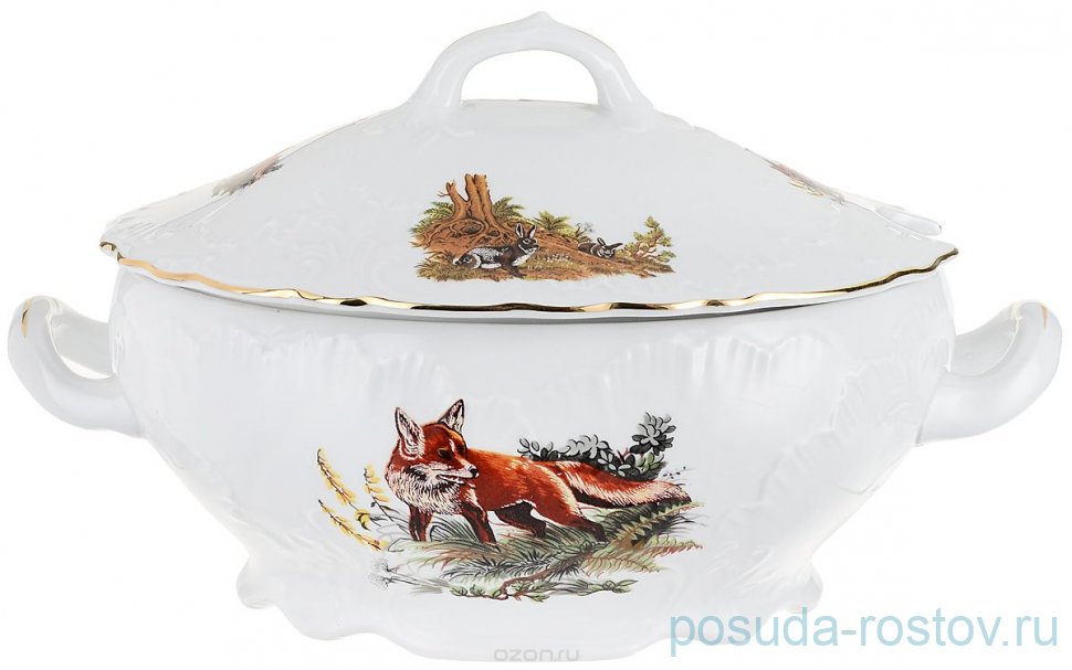 Супник 2,7 л "Рококо /Охота" / 150025