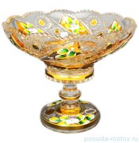Вазочка 15 см н/н &quot;Хрусталь с золотом&quot; / 044490