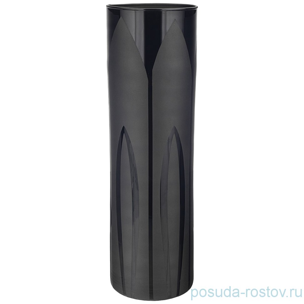 Ваза для цветов 40 см "Cilindro casandra /Black" / 269703