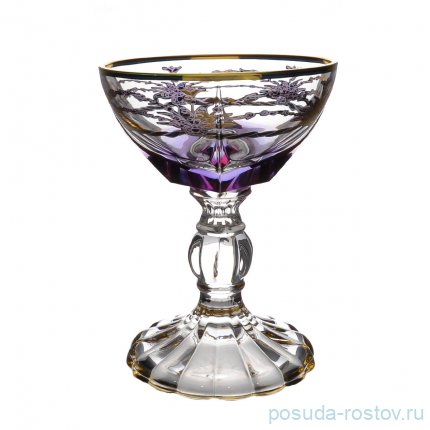 Конфетница 15 х 13,5 см н/н &quot;Timon /Violet /Gold&quot; / 284820