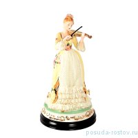 Статуэтка на деревянной подставке &quot;Скрипачка&quot; / 148422