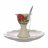 Подставка для яйца 9 см н/н с блюдцем &quot;Artigianato ceramico /Гранат&quot; / 271475