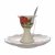 Подставка для яйца 9 см н/н с блюдцем &quot;Artigianato ceramico /Гранат&quot; / 271475