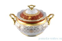 Супник 3,5 л &quot;Мария-Луиза /Королевская лилия на красном&quot; / 203747