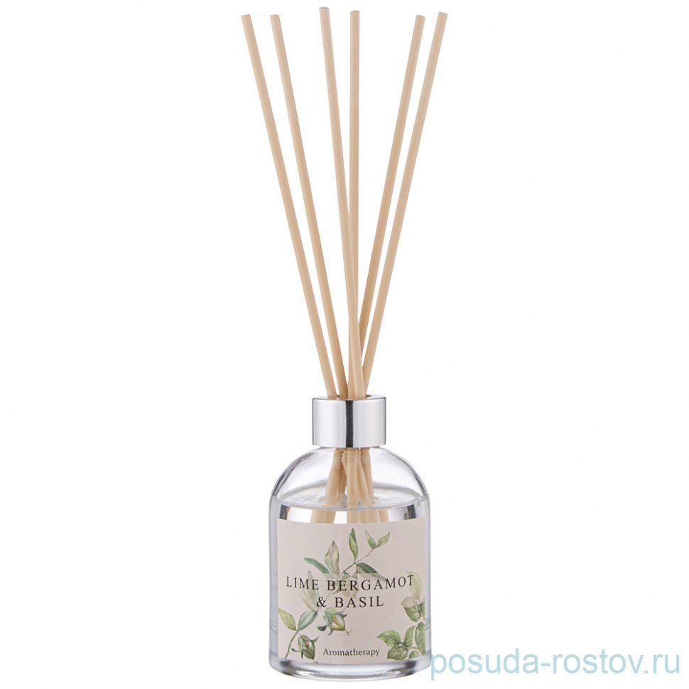 Диффузор ароматический 100 мл "Lime bergamot & basil" / 348316
