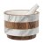 Ступка с пестиком 15 см &quot;Wood&amp;Marble&quot; (инд.упаковка) / 354829