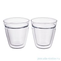 Стаканы для чая 180 мл 2 шт с двойными стенками &quot;Simax /Без декора&quot; / 201700