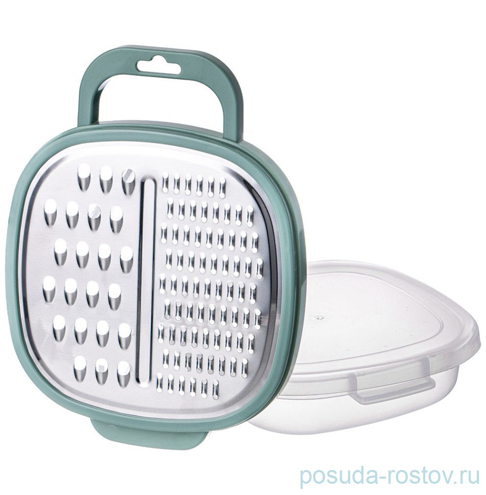 Терка с контейнером 19 х 14,5 х 5 см agness / 338261