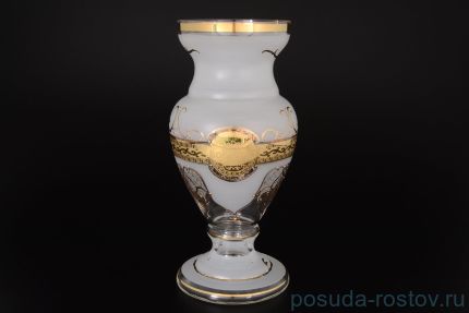 Ваза для цветов 30 см &quot;Богемия /Антик золото&quot; B-G / 061607