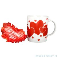 Кружка подарочная &quot;Сердца&quot; / 095438