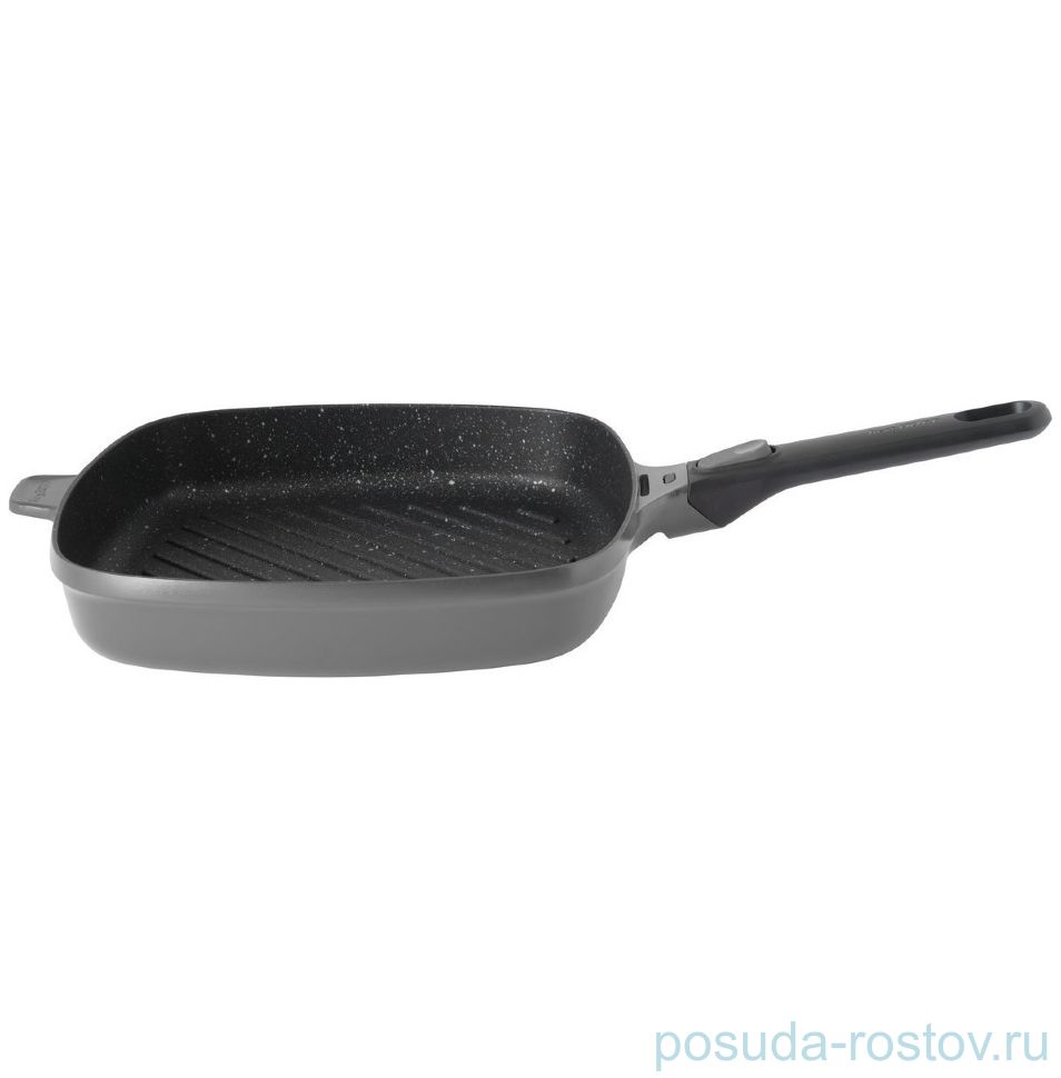 Сковорода-гриль 28 см 3,2 л "Gem grey" / 162397