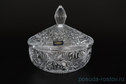 Ваза для конфет 15 см с крышкой &quot;Персей /Без декора&quot; / 036849