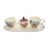 Набор для чая на 2 персоны 4 предмета &quot;Artigianato ceramico /Весенние лепестки&quot; / 171702