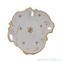 Блюдо 31 см фигурное &quot;Корона /Золотая роза&quot; / 286695