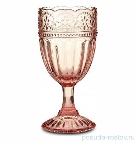 Бокалы для красного вина 260 мл 6 шт "Кружево /коралловые" / 165574