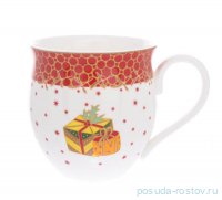 Кружка 440 мл красная &quot;Christmas world /Magic time&quot; / 273705