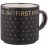 Кружка but first cofee 390 мл черная / 349199