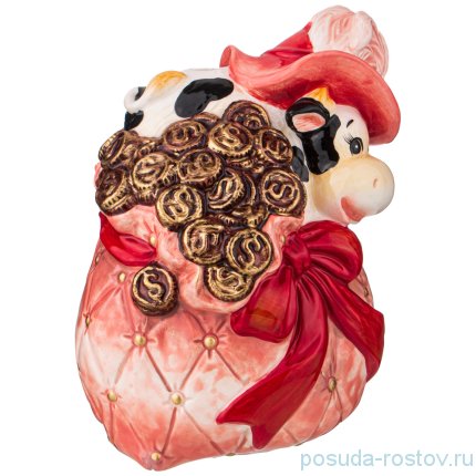 Копилка 12,5 х 12 х 16 см &quot;Корова&quot; / 231002
