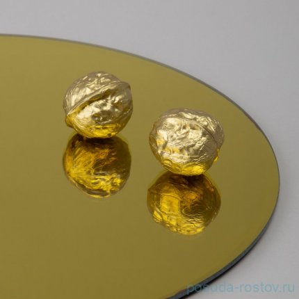 Блюдо сервировочное golden mirror 30 см / 360478