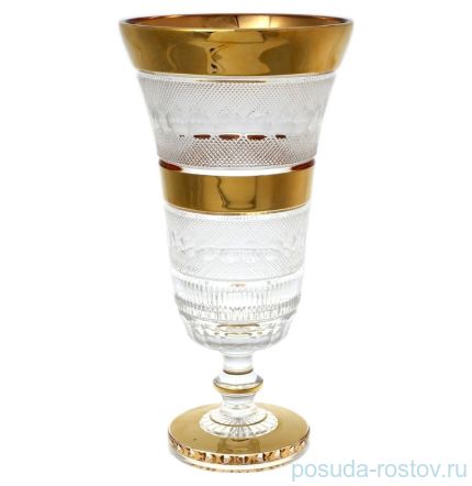 Ваза для цветов 28 см н/н &quot;Max Crystal /Хрусталь с золотом&quot; / 132695