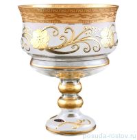 Конфетница 13 см н/н золото &quot;Star Crystal /Антик золотой цветок&quot; / 099581