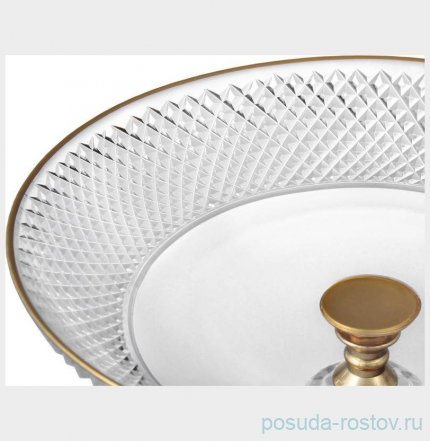 Блюдо 22 x 10 см круглое н/н металл &quot;Prestij&quot; / 292555