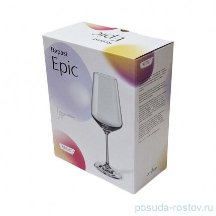 Бокалы для белого вина 350 мл 2 шт &quot;Epic /Без декора&quot; / 355229