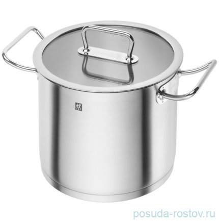 Кастрюля 24 х 23 см с крышкой высокая 8,1 л &quot;Pro /ZWILLING&quot; / 327948