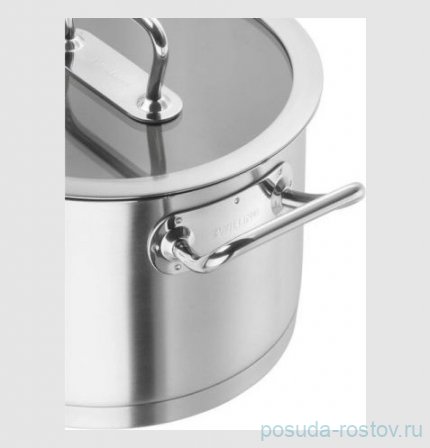 Кастрюля 24 х 23 см с крышкой высокая 8,1 л &quot;Pro /ZWILLING&quot; / 327948