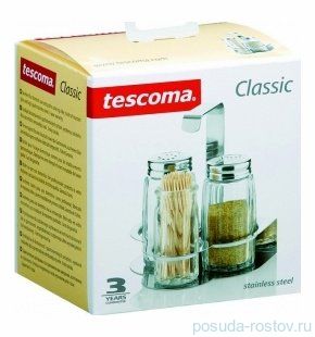 Набор для специй (солонка, перечница и зубочистки) &quot;Tescoma /CLASSIC&quot; / 141944