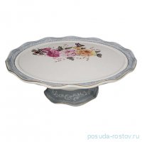 Тортовница 32 см н/н &quot;фиалка&quot; (подарочная упаковка) / 357025