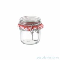 Стеклянная банка с зажимом 200 мл &quot;Tescoma /DELLA CASA /Без декора&quot; / 142313