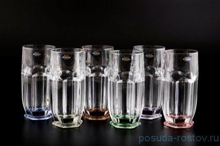 Стаканы для воды 300 мл 6 шт &quot;Сафари /Ассорти&quot; / 095937