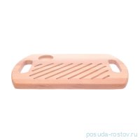 Доска сервировочная 20 х 32 х 1,6 см прямоугольная с ручками / 272483