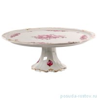 Тортница 33 см н/н &quot;Роза /Золото&quot; / 015881