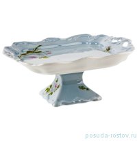 Блюдо 21 см квадратное н/н &quot;Алвин голубой&quot; / 001582
