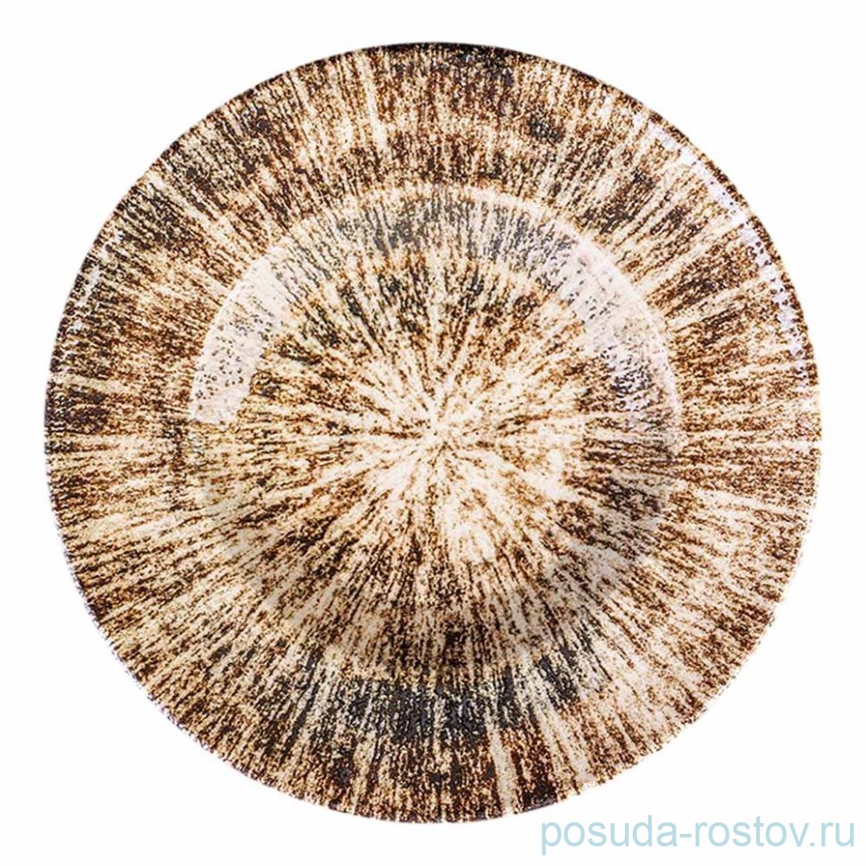 Тарелка 27 см глубокая "Radiance Brown" / 370402