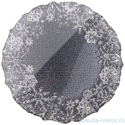 Тарелка 21 см &quot;Snow black&quot; / 259928