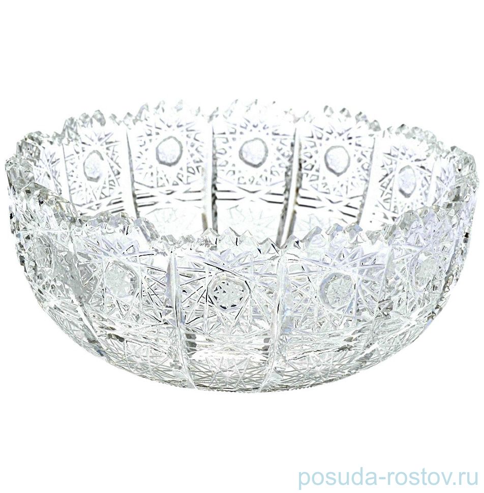 Вазочка 11 см "Хрусталь резной" / 006596