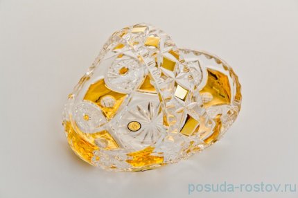 Корзинка 16 см &quot;Хрусталь с золотом&quot; / 006842